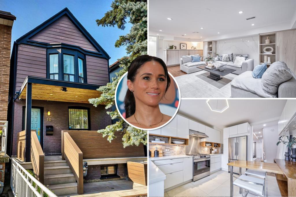 The Toronto home where Meghan Markle lived during the filming of "Suits" lists for $1.39 million